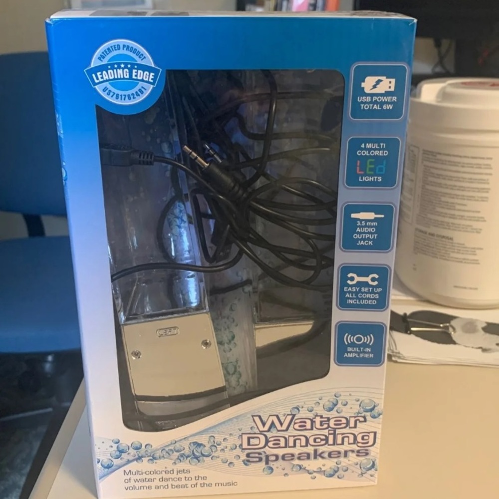 BRAND NEW Water Dancing Speakers